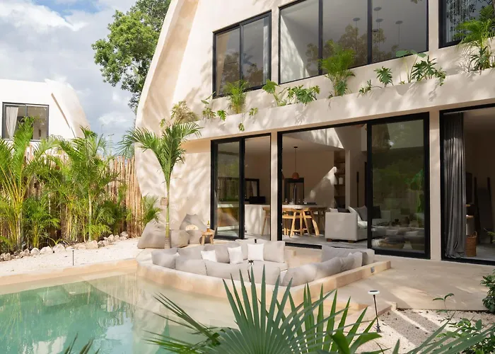 Casa Izar Cozy Villa-heated Pool-firepit-jacuzzi Tulum