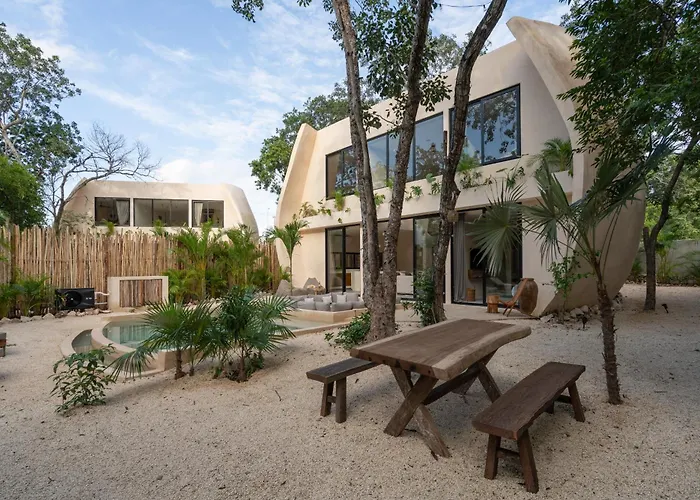 Villa Casa Izar Cozy Villa-heated Pool-firepit-jacuzzi Tulum